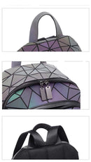 Mochila Universitária Unissex - Padrões Geométricos - Loja Holoo