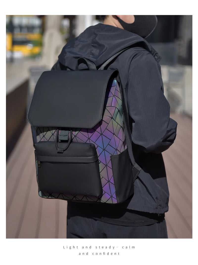 Mochila Masculina Losango - 15 Polegadas para Notebook - Loja Holoo