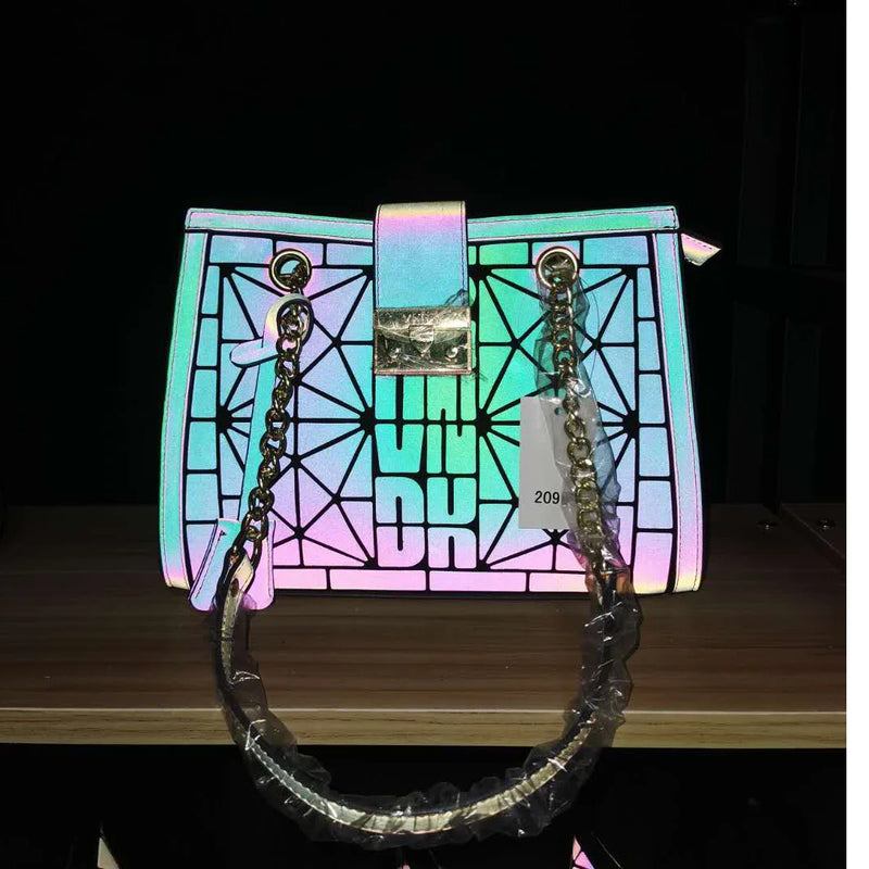 Bolsa Elegance Holográfica Luxo - Premium Feminina - Loja Holoo