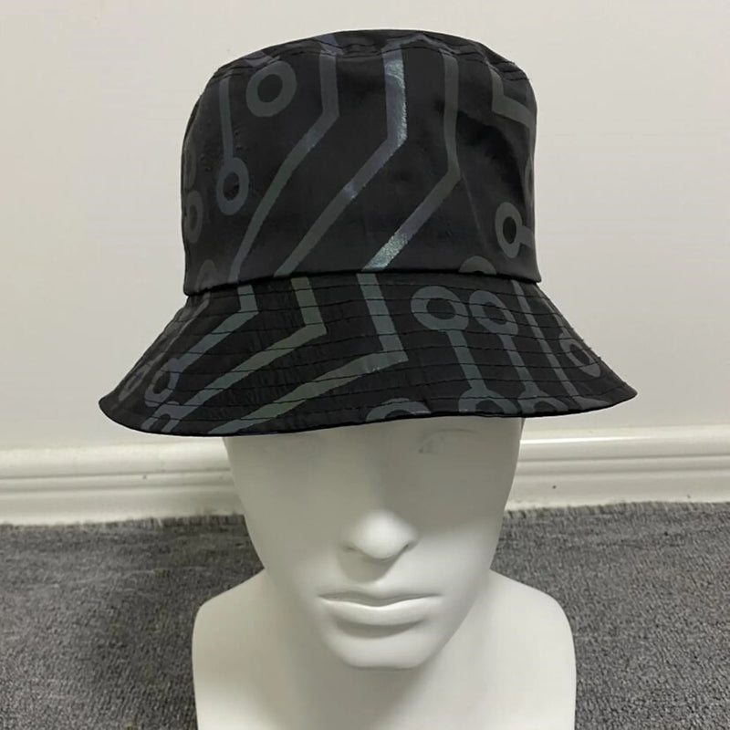 Chapéu Bucket Holográfico Unissex - Festival e Verão - Loja Holoo