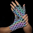 Luvas Ciclismo Luminosas - Unissex Refletivas para Segurança Noturna - Loja Holoo